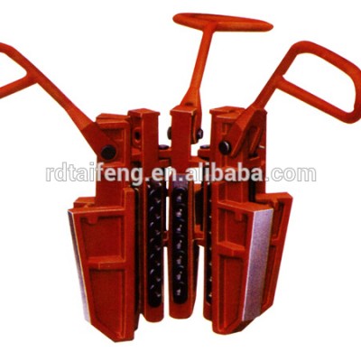 Drill collar slips/ API oilfield rotary slips for oil drilling rig tools/type DCS-S, DCS-R, DCS-L